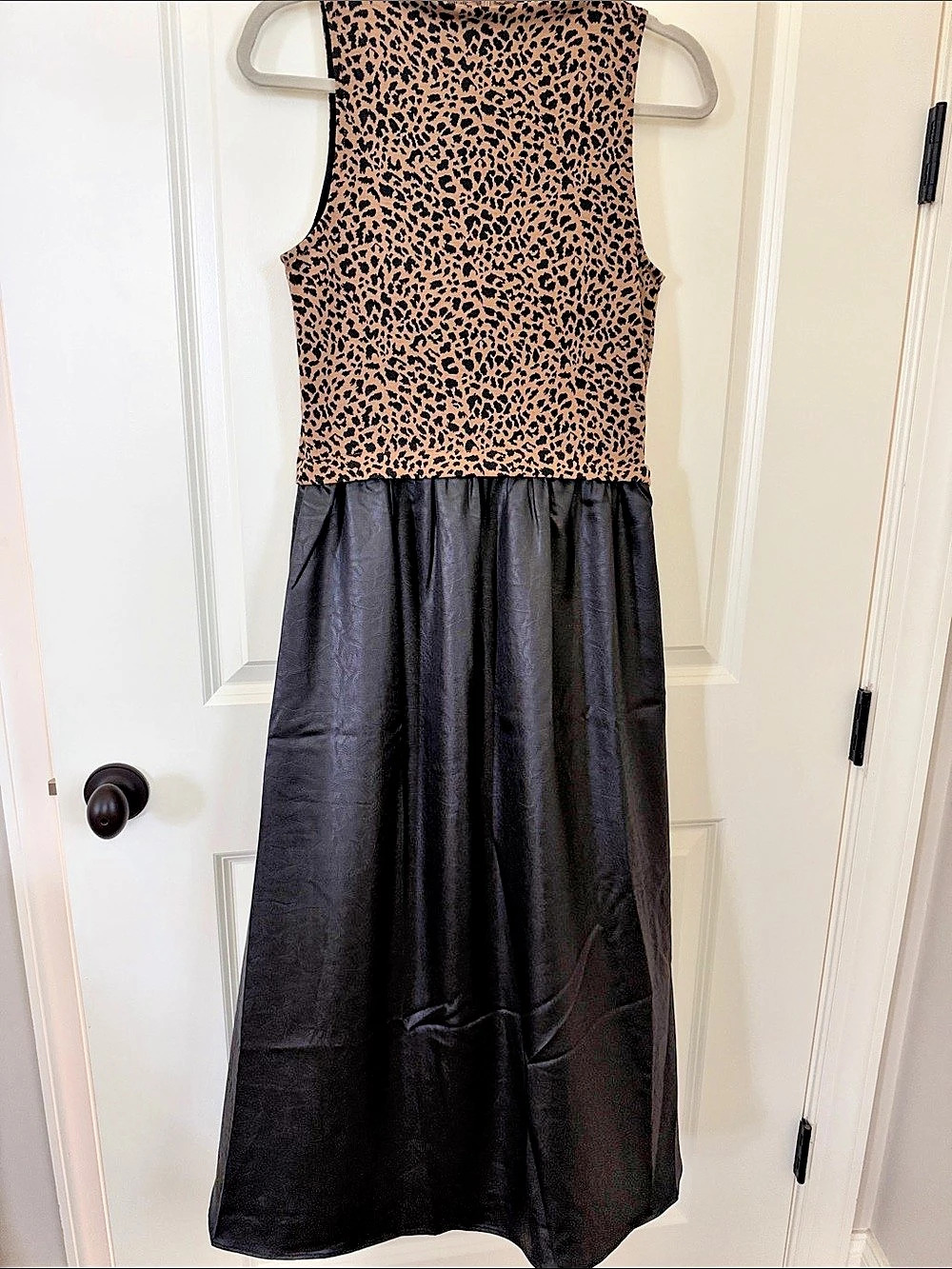 THML Animal Print Maxi Dress Size XS Like New